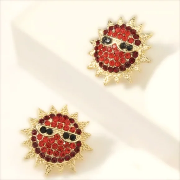 Earrings | Sun - Picture 1 of 5